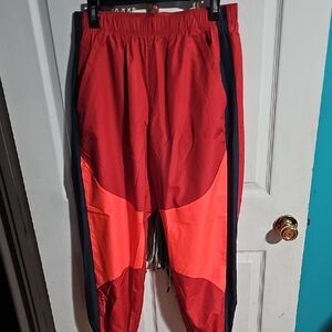 Red and Orange Track Pants